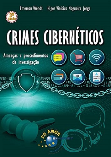 Capa do livro Capa do livro Crimes cibernéticos: ameaças e procedimentos de investigação.